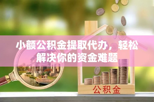 鹿谷小额公积金提取代办，轻松解决你的资金难题