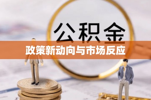 鹿谷政策新动向与市场反应