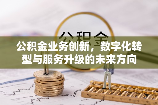 鹿谷公积金业务创新，数字化转型与服务升级的未来方向