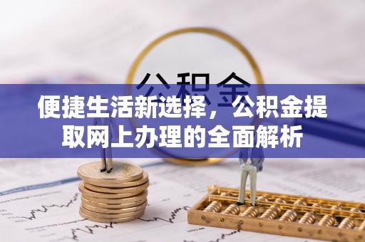 鹿谷便捷生活新选择，公积金提取网上办理的全面解析