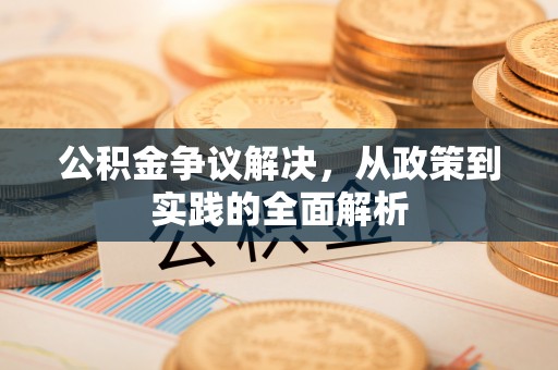 鹿谷公积金争议解决，从政策到实践的全面解析