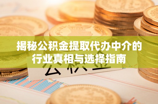 鹿谷揭秘公积金提取代办中介的行业真相与选择指南