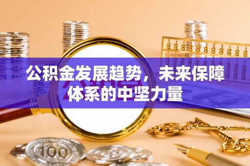 鹿谷公积金发展趋势，未来保障体系的中坚力量