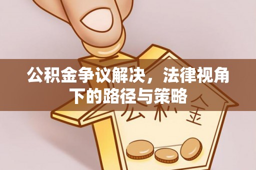 鹿谷公积金争议解决，法律视角下的路径与策略