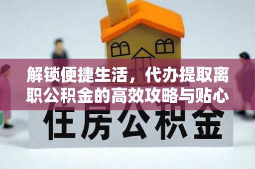 鹿谷解锁便捷生活，代办提取离职公积金的高效攻略与贴心建议