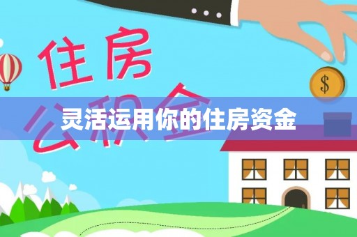 鹿谷灵活运用你的住房资金