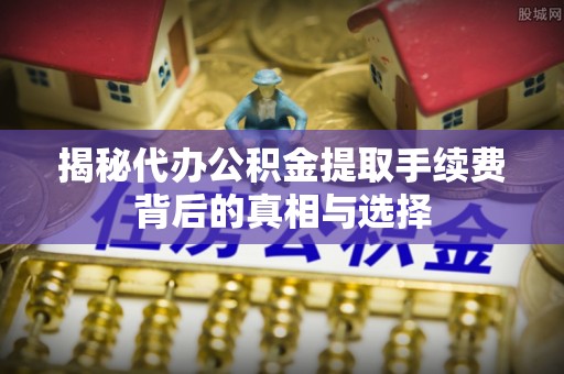 鹿谷揭秘代办公积金提取手续费背后的真相与选择