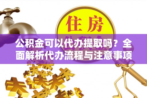 鹿谷公积金可以代办提取吗？全面解析代办流程与注意事项